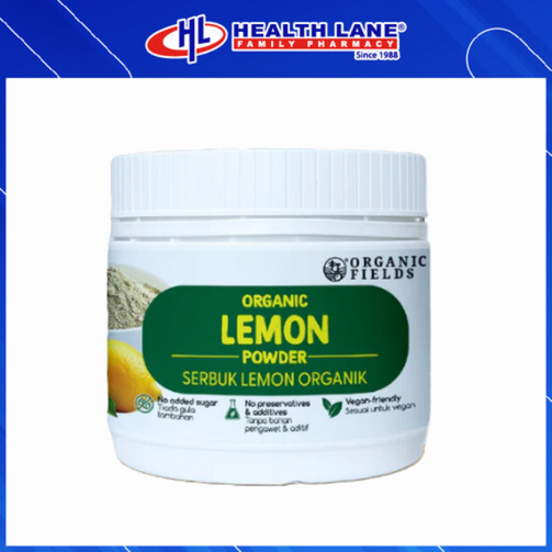 ORGANIC FIELD LEMON POWDER 100G 